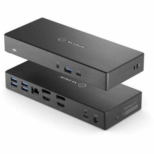 Alogic Usa DA2 UNIVERSAL DUAL 4K DOCKING STATION WITH 100W PD DUCDA2-USIN - main