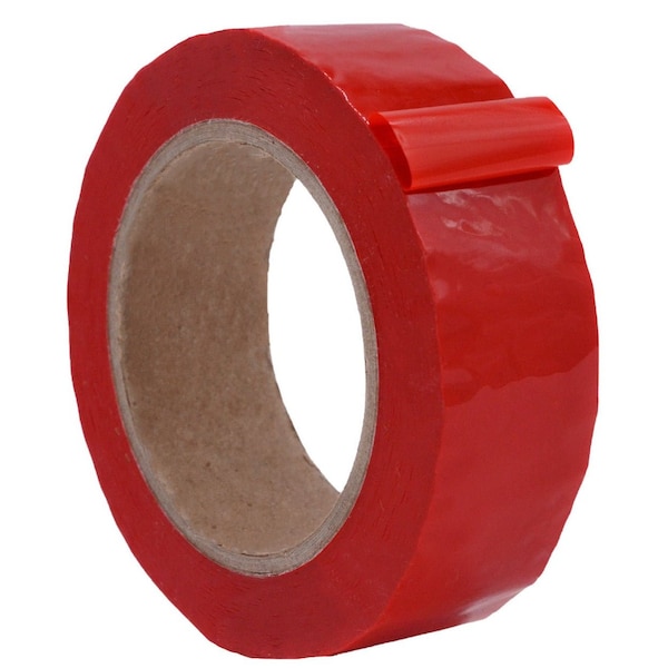 Wod Tape CSTC20WBA Carton Sealing Packaging Tape 2 Mil Acrylic Adhesive Red: 2 in. x 55 yds, 36PK WOD CSTC20WBA-02000-36-55-RED - main