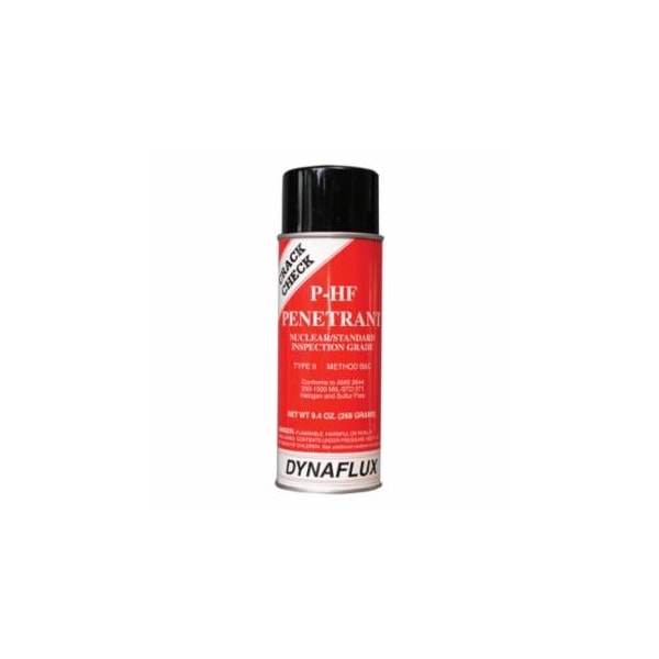 Dynaflux Visible Dye Penetrant System, Penetrant, 16 oz, Aerosol Can, 12PK 368-PHF315-16 - main