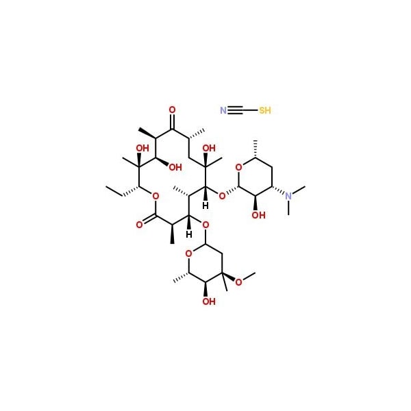 Ak Scientific Erythromycin thiocyanate, 750 ug/mg (5g), CAS 7704-67-8 H891-5g - main