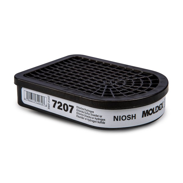 Moldex Acid Gases Cartridge, Semi-Rectangular, PR 7207 - main