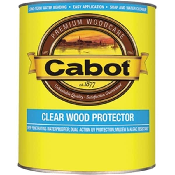 Cabot 2101 1 Gallon Clear Wood Protector, 4PK 80351811432 - main