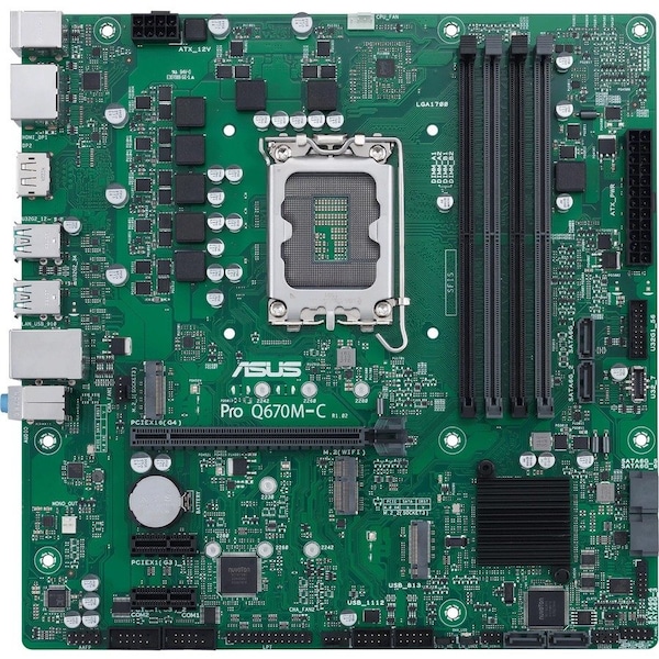 Asus AMD Chipset Celeron PRO Q670M-C-CSM - main