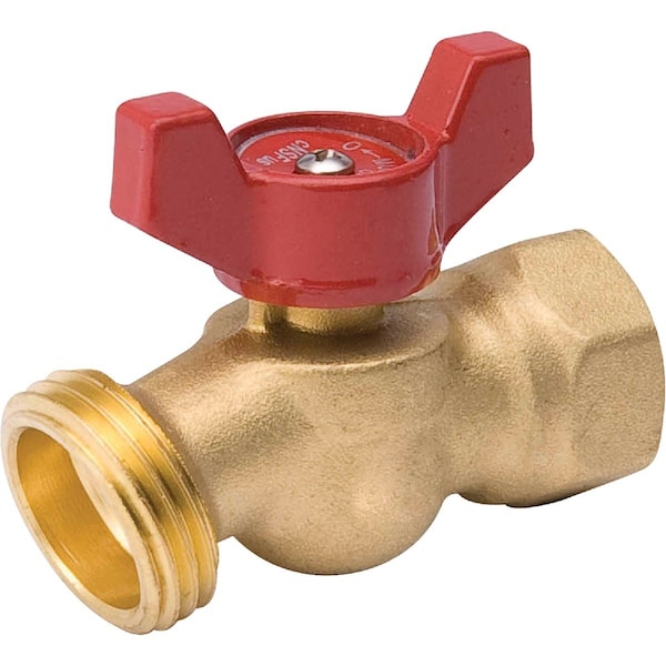 Proline Series ProLine Quartermaster Series 1/2'' FIP X 3/4 Male Hose Thread No-Kink Hose Bibb 102-453HN - main