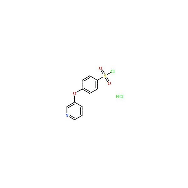 Ak Scientific 4-(Pyridin-3-yloxy)benzene-1-sulfonyl chloride hydrochloride (100mg), CAS 1171901-60-2 0724AC-100mg - main