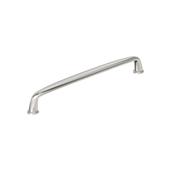 Amerock Kane 8-13/16 inch 224mm Center-to-Center Satin Nickel Cabinet Pull BP53809G10 - main
