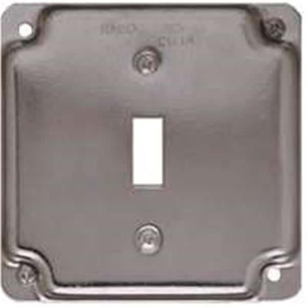 Raco 800C 4 In. Square Box With 1 Toggle Cover 6315360 - main