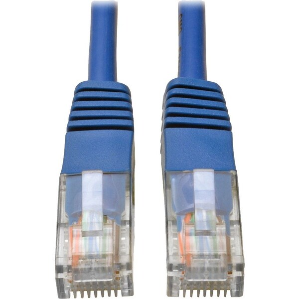 Eaton Tripp Lite Series Cat5e 350 MHz Molded UTP Ethernet Cable RJ45 M/M, PoE - Blue, 75 ft. N002-075-BL - main