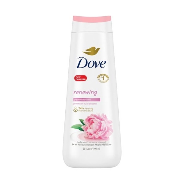 Dove Sweet Cream Plus Peony Body Wash, 22 Fluid Ounce, 4PK 68633 - main