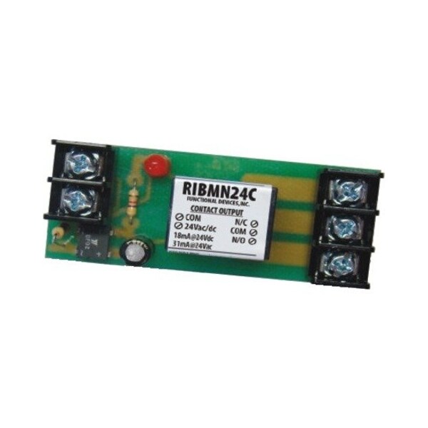 Functional Devices-Rib Track Mount Relay, 15A, SPDT RIBMN24C - main