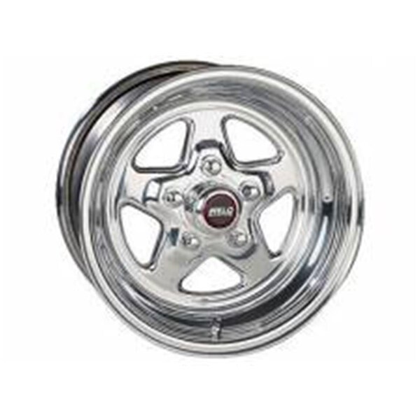Weld Racing 15 x 12 in. 3.50 in. Backspace 5 x 4.75 in. Bolt Pattern Aluminum Pro Star Polished Wheel WEL96-512276 - main