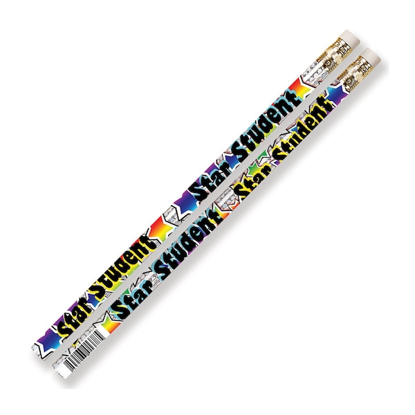 Musgrave Pencil Co Star Student Motivational Pencil, 144PK MUS1378G - main