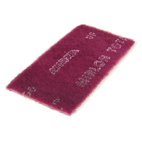 Mirka Abrasives Mirlon 18-111-448 18 Series Non-Woven Scuff Pad, 6" W x 9" L, 1500 Grit, Ultra Fine, Gray-20 pieces 18-111-448 - main