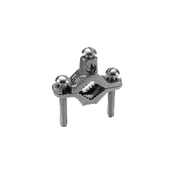 Burndy Cast Bronze Ground Clamp, Cable to Water Pipe or Tube C8 - main