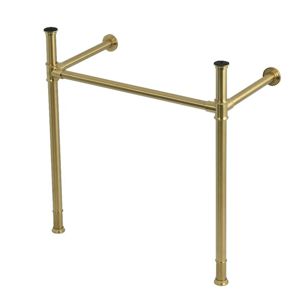 Kingston Brass Stainless Steel Console Sink Legs, Brushed Brass VPB34287 - main
