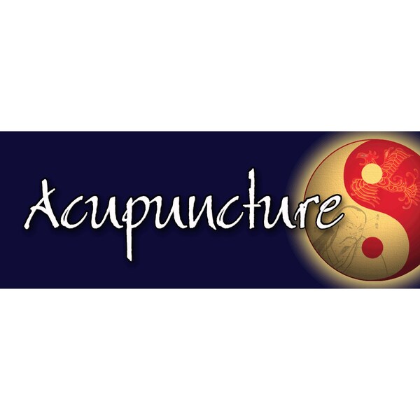 Signmission Acupuncture, 48 Inch, Decal D-48 Acupuncture - main