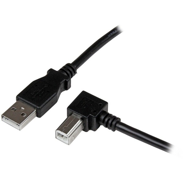 Startech.Com 1M USB 2.0 A TO RIGHT ANGLE B CABLE M/M USBAB1MR - main