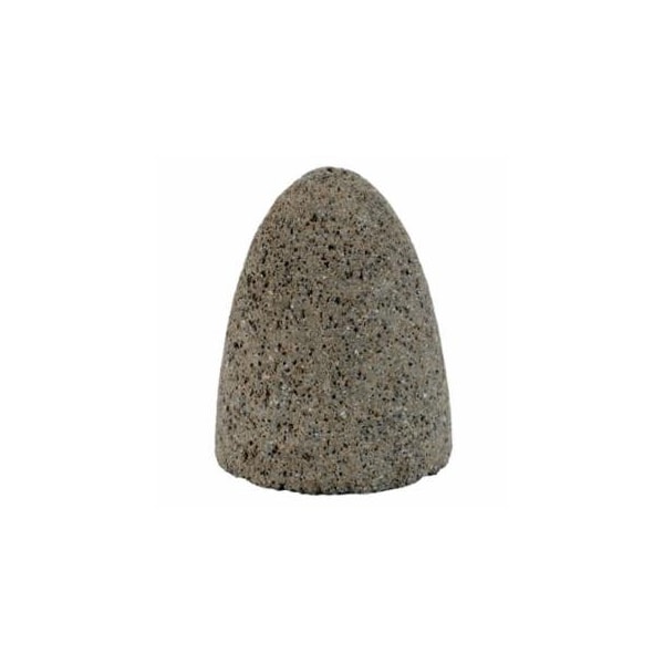 B-Line Abrasives Cones and Plug, 3 in dia, 3 in thick, 5/8 in to 11 in arbor, 24 grit, 100PK 903-C18R30305 - main