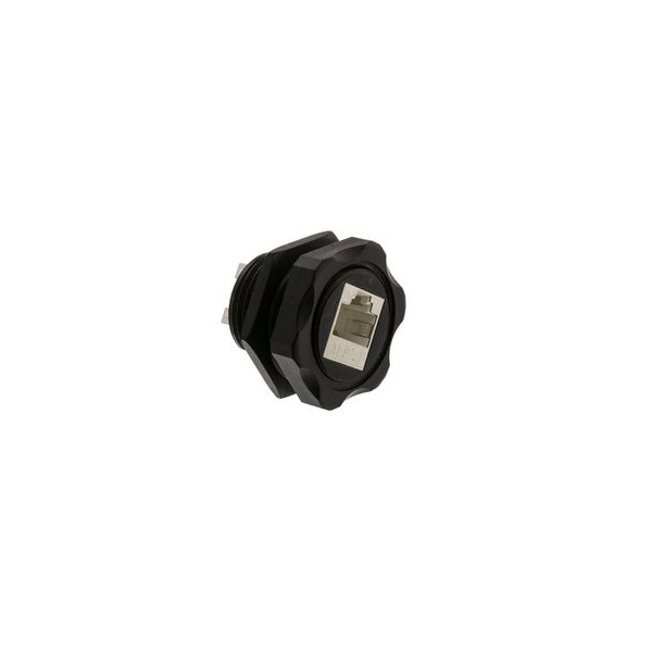 Cable Wholesale Shielded Outdoor Waterproof Cat6 Jack, RJ45 Female to 110 Punch Down, Wall Plate Mount 30X8-73000 - main