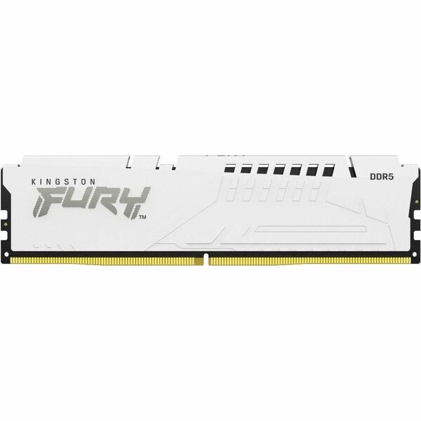 Kingston 128GB 5200MT/S DDR5 CL40 DIMM KIT OF 4 FURY BEAST WHITE XMP KF552C40BWK4-128 - main