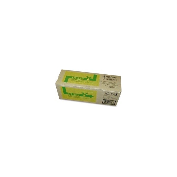Kyocera TK-592Y Original Laser Toner Cartridge, Yellow, 5000 Pages TK592Y - main