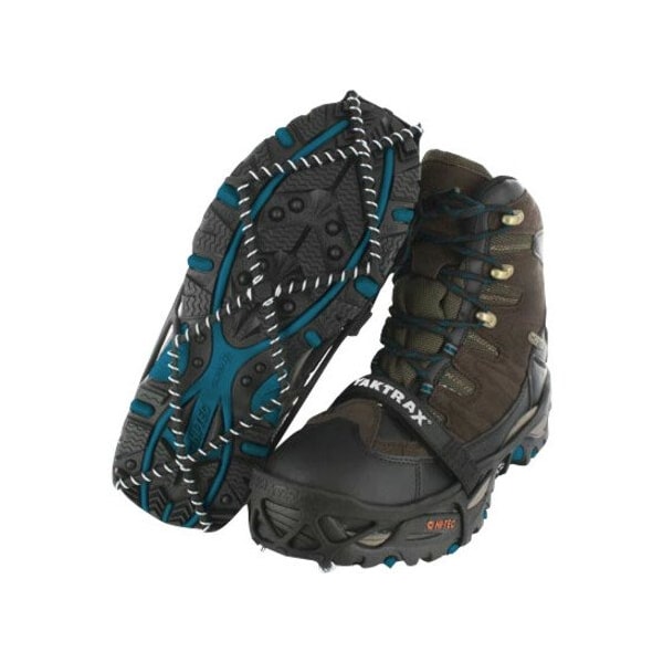 Yaktrax Pro Unisex Rubber/Steel Snow and Ice Traction Black L Waterproof 1 pair 08613 - main
