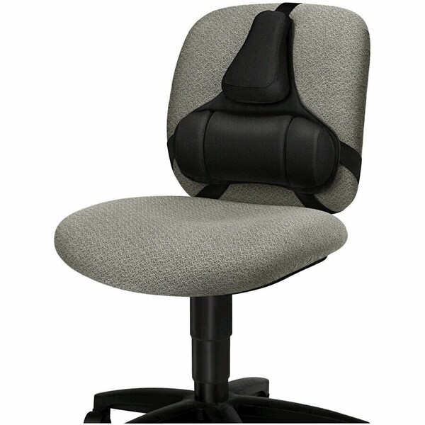 Fellowes Backrest, Black, Fabric FEL8037601 - main