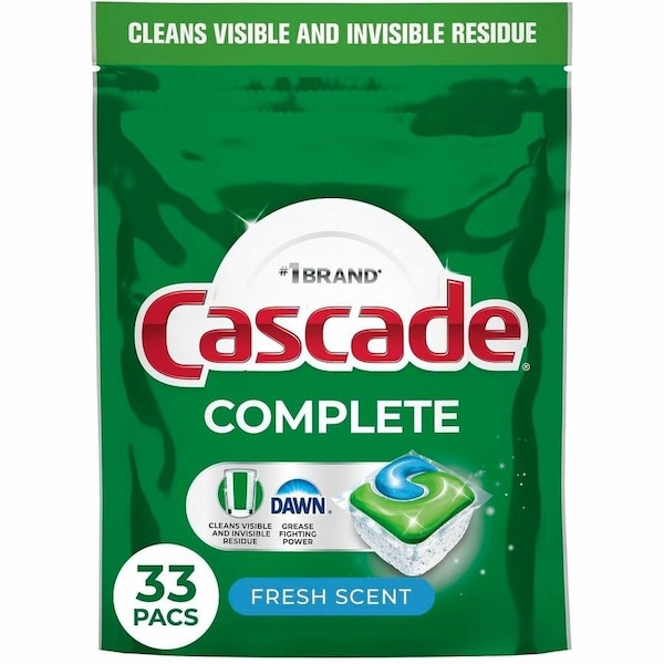 Cascade Dishwasher Detergent, Machine Wash, PK4 15518 - main