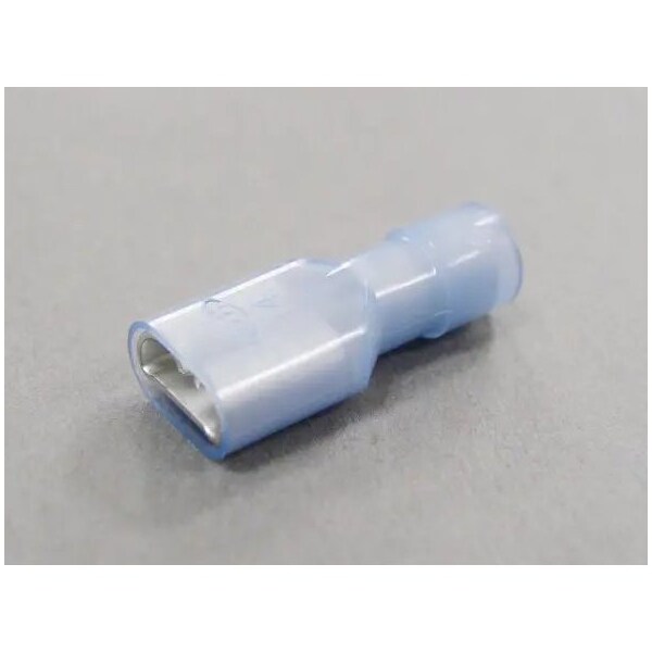 Nichifu Fully Insulated Disconnect Terminals, Extra Copper Sleeve, Female, AWG 14 TMDN 630820-FA-BCL - main