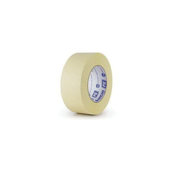 American Tape PG PG27-2 High Temperature Premium Grade Masking Tape, 54.8 m x 48 mm, 7.3 mil THK, Beige, 24PK PG4855 - main