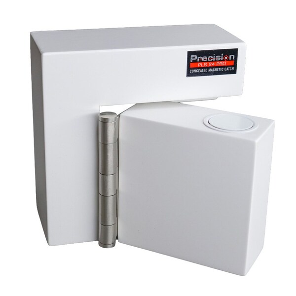 Precision Lock Door Catches White PRECISIONMOUNT-WHT - main