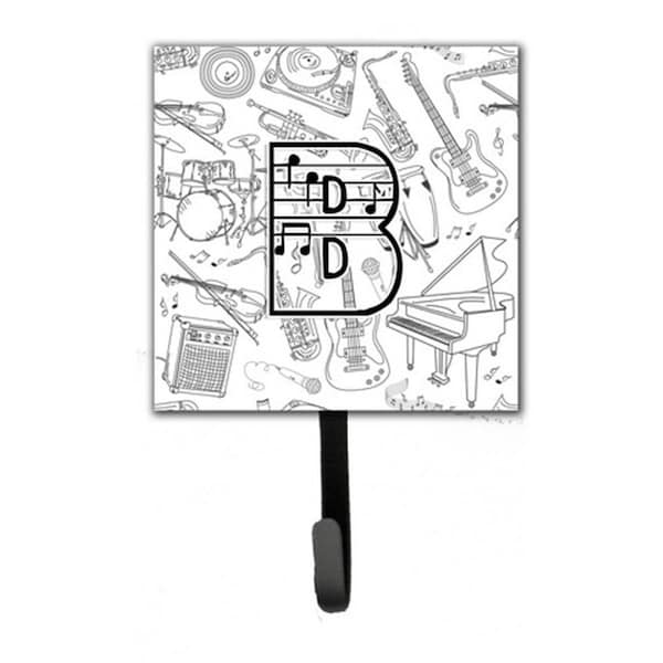 Carolines Treasures Letter B Musical Note Letters Leash and Key Holder CJ2007-BSH4 - main