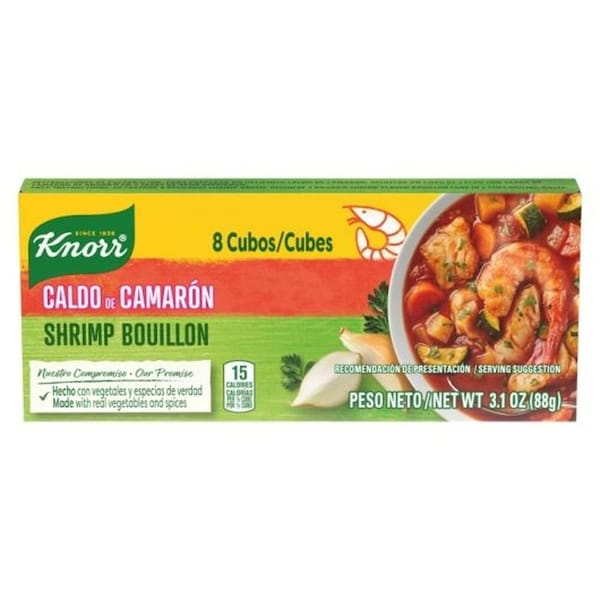 Knorr Professional Knorr Shrimp Bouillon Cube, 8 count, 48PK 21976 - main