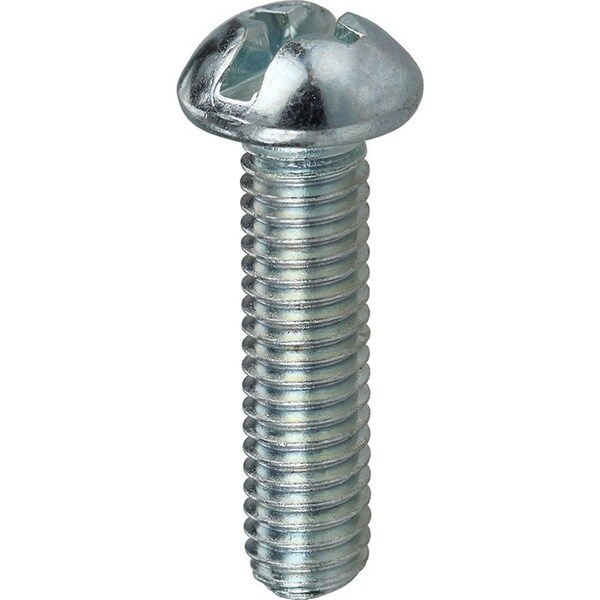 Dottie #8-32 x 3/4 in Combination Phillips/Slotted Round Machine Screw, Zinc Plated Carbon Steel, 100 PK RMC83234 - main