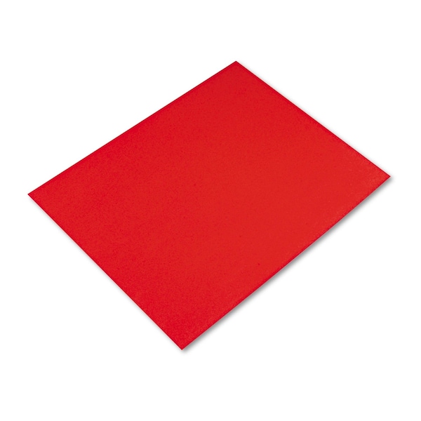Pacon PosterBoard, Colord 4Ply, 28"x22", Red, PK25 54751 - main