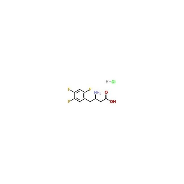 Ak Scientific (R)-3-Amino-4-(2, 4, 5-trifluorophenyl)butanoic acid hydrochloride (100mg), CAS 1204818-19-8 B604-100mg - main