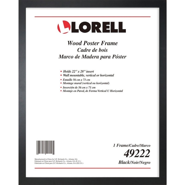 Lorell Solid Wood Poster Frame 49222 - main