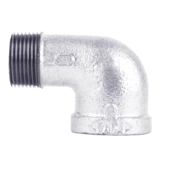 Stz Industries 1/2 in. FIP each X 1/2 in. D MIP Galvanized Malleable Iron 90 Degree Street Elbow 311UPSE90-12 - main