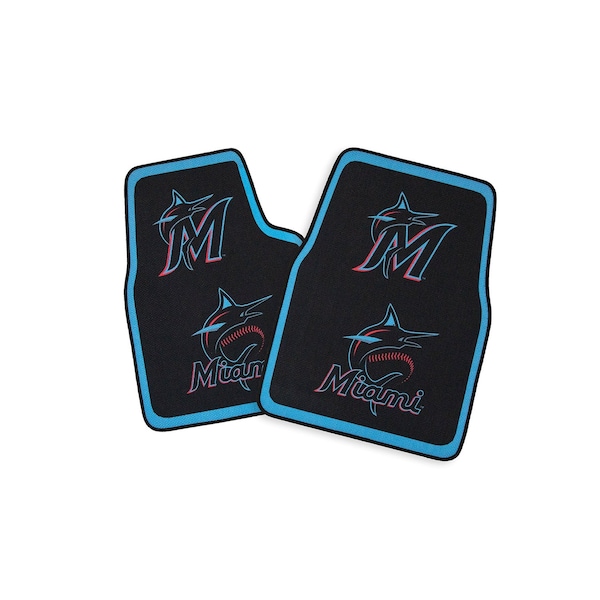 Coverking UNIVERSAL FLOORMAT WITH MIAMI MARLINS LOGO H9YXGW - main