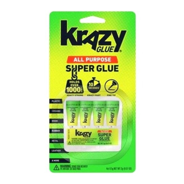Krazy Glue All Purpose Glue, Clear, 0.50 fl oz KG58248SN - main
