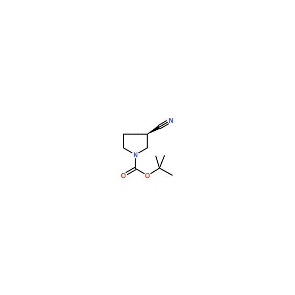 Ak Scientific (R)-1-Boc-3-cyanopyrrolidine (25g), CAS 132945-76-7 U358-25g - main