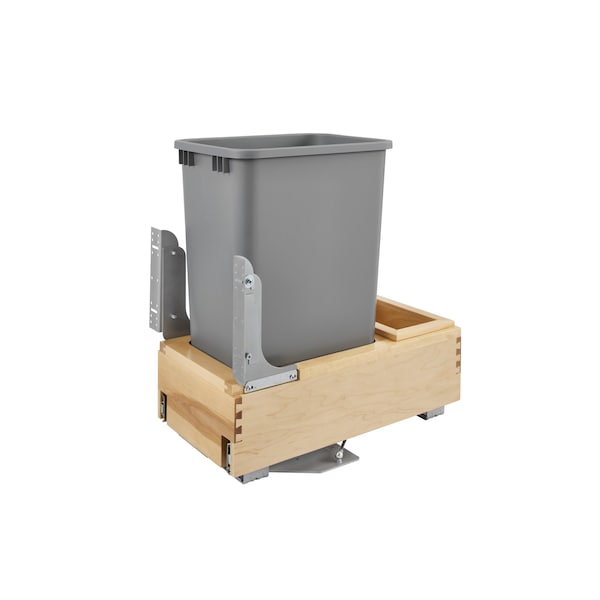 Rev-A-Shelf Maple Wood; Steel; Plastic, Natural Maple, 12 in W, 23.19 in H, 21.75 in D 4WCBM-1550DM-1 - main