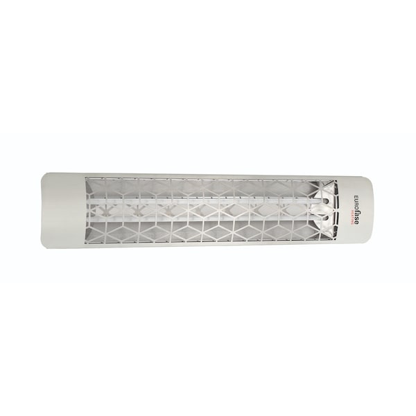Eurofase SS 39in Dual Element 4000W 208V Heater, Stainless Steel, Stella Decor Plate EF40208S6 - main