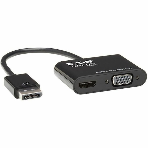 Tripp Lite DISPLAYPORT TO HDMI VGA ADAPTE P136-06N-HV-V2 - main