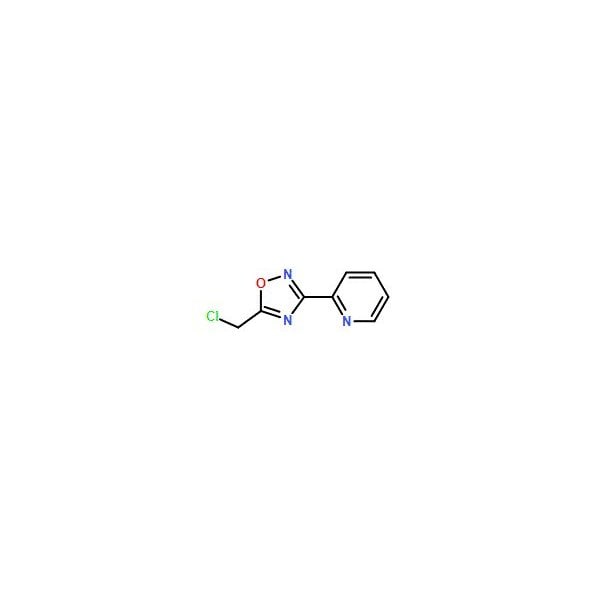 Ak Scientific 5-(Chloromethyl)-3-(pyridin-2-yl)-1, 2, 4-oxadiazole (5g), CAS 90002-06-5 4953AC-5g - main