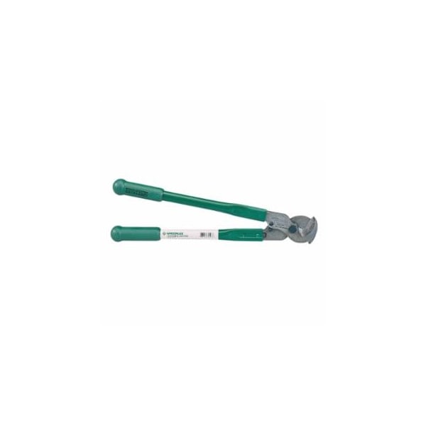Green Leaf Cable Cutter with Rubber Grips, 18 in OAL, Shear Cut, 350 kcmil Aluminum or Copper 332-718 - main
