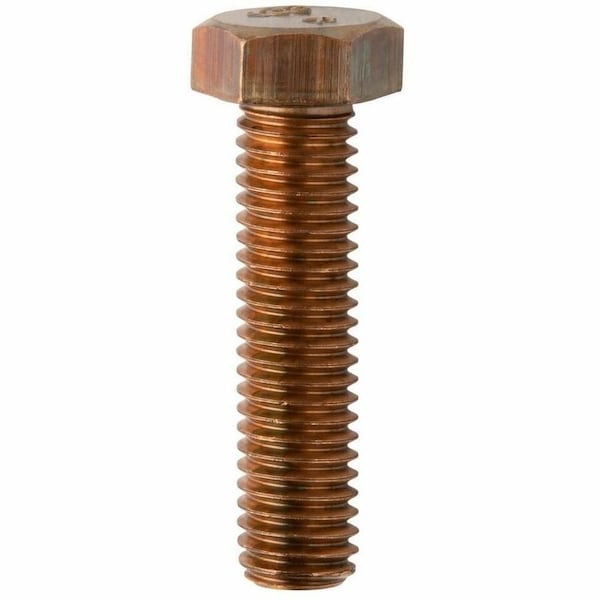 Dottie Not Graded, 1/2"-13 Hex Head Tap Bolt, Silicon Bronze, 1 in L, 50 PK MBBZ121 - main
