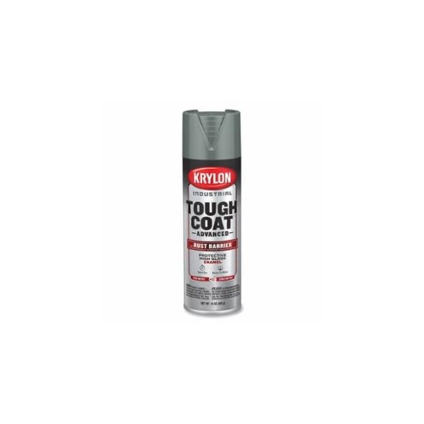 Krylon Industrial Tough Coat Advanced with Rust Barrier Technology Spray Paint, 15oz, Dark Machinery Gray, Gloss, 6PK 425-K00879008 - main