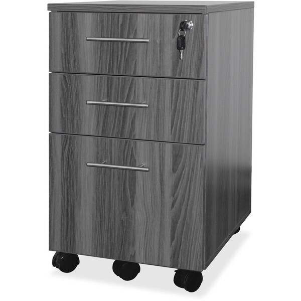 Mayline Freestanding Pedestal BBF, Gray Steel MNBBFLGS - main