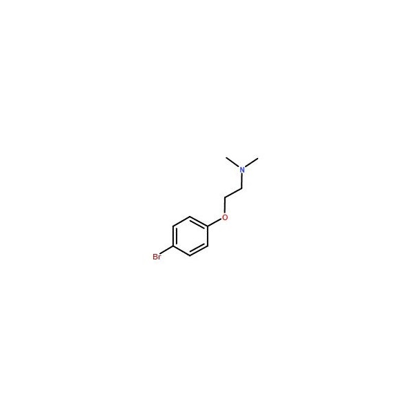 Ak Scientific 2-(4-Bromophenoxy)-N, N-dimethylethylamine (1g), CAS 2474-07-9 1749AL-1g - main